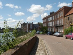 North Brink near Wisbech Wallpaper