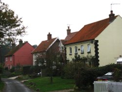 Houses on a side road