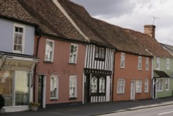 Cottages in Thaxted, Essex Wallpaper