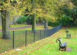 Clitheroe Castle Grounds Wallpaper