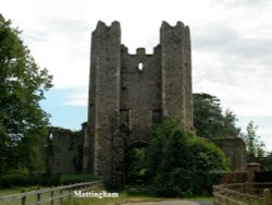 Mettingham Castle Ruins Wallpaper