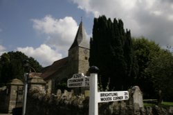 Village Church Wallpaper