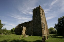 Village Church Wallpaper