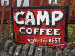 Old Camp Coffee advertisement Wallpaper