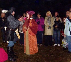 Halloween Ghost Walk at Pontefract Castle Wallpaper
