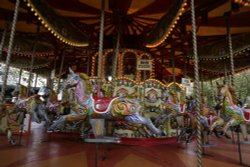 Carousel on the south bank.. Wallpaper
