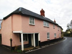 Cottages in Metfield Wallpaper