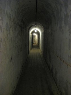 Landguard Fort interior, tunnel