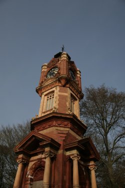 Clock in the park