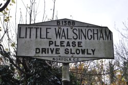 Old Road Sign Wallpaper