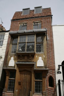 Wooden house.
