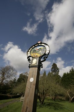 Village sign