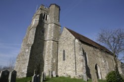 Village Church Wallpaper