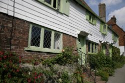 Village cottages Wallpaper