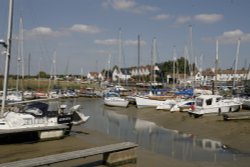 Harbour on the Swale Wallpaper