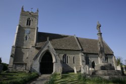 Village Church Wallpaper