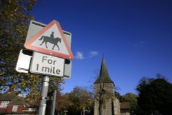 The village centre Wallpaper
