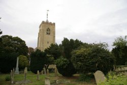 Village Church Wallpaper