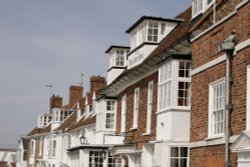 On the front, opposite the River Crouch Wallpaper