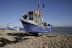 Small fishing boat Wallpaper