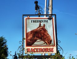 Racehorse Pub Sign Wallpaper