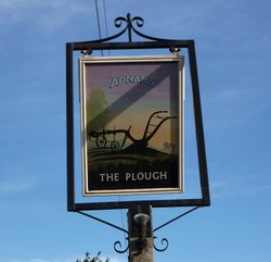The Plough Inn sign Wallpaper