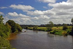 Pamphill in Dorset Wallpaper