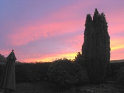 Dorset sunrise Wallpaper