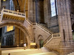 Liverpool  Anglican Cathedral Wallpaper
