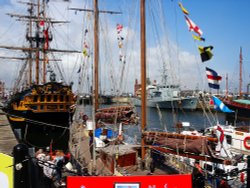 Part of tall ships visit