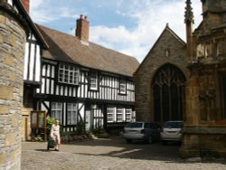 Village centre Wallpaper