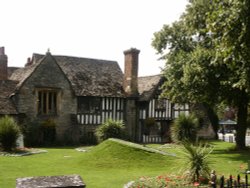 Village centre Wallpaper