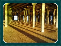 Under the pier at Clacton