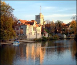 River Medway at Maidstone Wallpaper