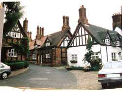 Village centre Wallpaper