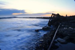 Hornsea beach Wallpaper