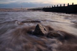 Hornsea beach Wallpaper