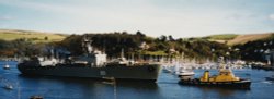RFS Gangut leaving the Dart 1993 Wallpaper