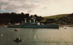 HMS Diomede 1985
