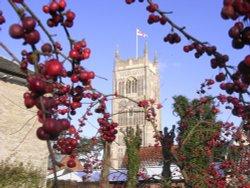 Laxfield Church Wallpaper