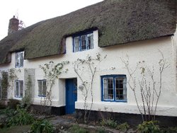 Dunster village Wallpaper