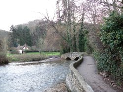 Dunster village Wallpaper