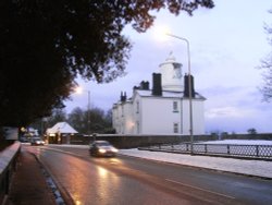Lowestoft Lighthouse from the A12 Wallpaper