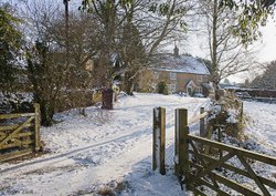 Well Farm in the snow