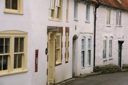 Village cottages Wallpaper