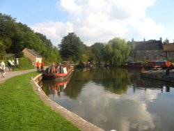 Bradford-on-Avon Wharf Wallpaper
