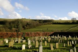 Churchyard Wallpaper