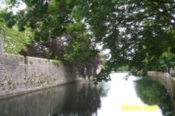 Archbishop's Palace - the moat