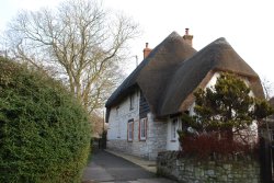 Thatched Cottage Wallpaper