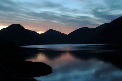 Great Gable morning sun